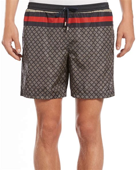 gucci swimsuit mens swimwear|Gucci swim trunks for men.